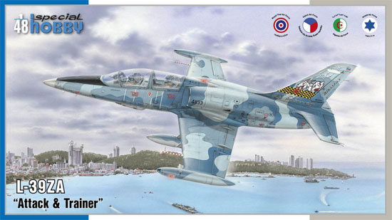 エアロ L-39ZA アルバトロス ジェット練習機 プラモデル (スペシャルホビー 1/48 エアクラフト プラモデル No.SH48167) 商品画像