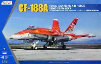 キネテック 1/48 エアクラフト キット カナダ空軍 CF-188A デモンストレーションチーム 2017年