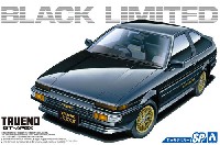 アオシマ 1/24 ザ・モデルカー トヨタ AE86 スプリンター トレノ GT-APEX ブラックリミテッド '86