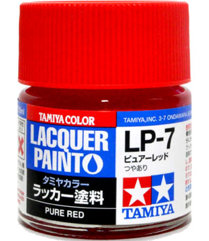 LP-7 ピュアーレッド 塗料 (タミヤ タミヤ ラッカー塗料 No.LP-007) 商品画像