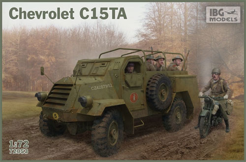シボレー C15TA 装甲4輪トラック プラモデル (IBG 1/72 AFVモデル No.72053) 商品画像