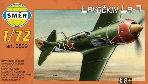 ラボーチキン La-7 戦闘機 プラモデル (スメール 1/72 エアクラフト プラモデル No.0899) 商品画像