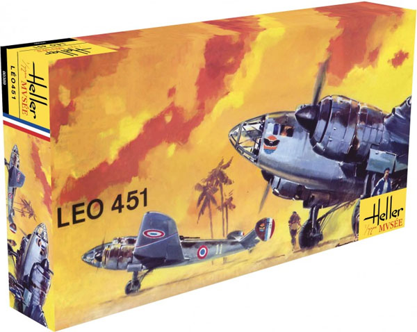 LeO 451 プラモデル (エレール 1/72 エアクラフト No.80389) 商品画像