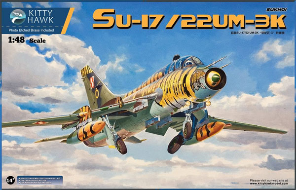 スホーイ Su-17 / 22UM-3K フィッターG プラモデル (キティホーク 1/48 ミリタリー No.KH80147) 商品画像