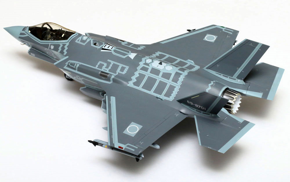 F-35A ライトニング 2 航空自衛隊マーク付き プラモデル (イタレリ 1/32 エアクラフト No.2506) 商品画像_3