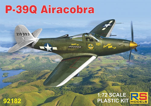 P-39Q エアラコブラ プラモデル (RSモデル 1/72 エアクラフト プラモデル No.92182) 商品画像