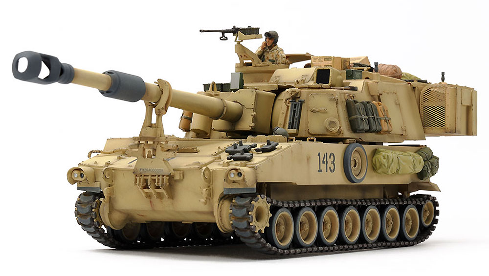 アメリカ 自走砲 M109A6 パラディン イラク戦争 プラモデル (タミヤ タミヤ イタレリ シリーズ No.37026) 商品画像_2