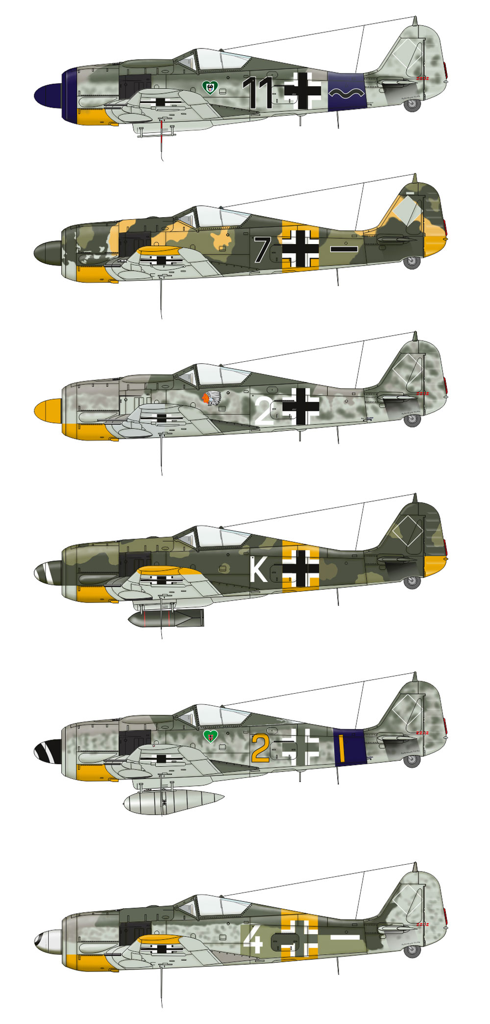 Fw190A-5/A-8 グリュンヘルツ デュアルコンボ プラモデル (エデュアルド 1/72 リミテッド エディション No.2122) 商品画像_2