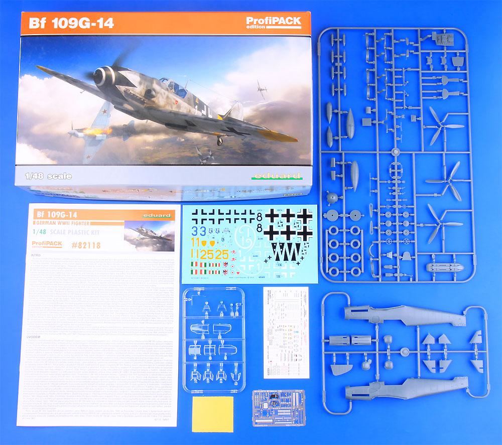 メッサーシュミット Bf109G-14 プラモデル (エデュアルド 1/48 プロフィパック No.82118) 商品画像_1