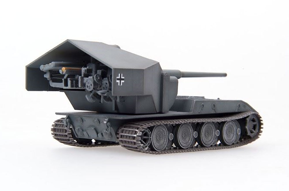 ドイツ E-100 ウェポンキャリアー w/128mm高射砲 1946年 完成品 (モデルコレクト 1/72 AFV 完成品モデル No.MODAS72078) 商品画像_3