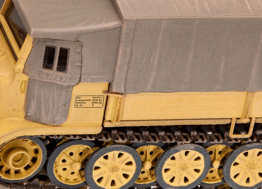 Sd.Kfz.7 ハーフトラック (後期型) プラモデル (レベル 1/72 ミリタリー No.03263) 商品画像_4