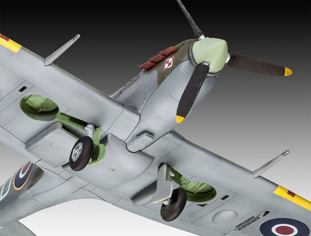 スピットファイア Mk.5b プラモデル (レベル 1/72 飛行機 No.03897) 商品画像_3