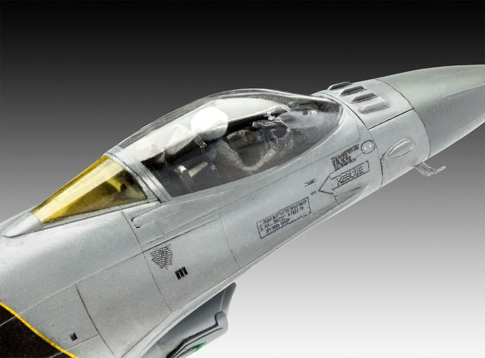 F-16Mlu ファイティングファルコン 100th アニバーサリー プラモデル (レベル 1/72 Aircraft No.03905) 商品画像_3