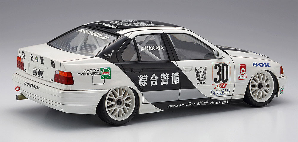 JTCC 綜合警備 BMW 318i プラモデル (ハセガワ 1/24 自動車 限定生産 No.20326) 商品画像_4