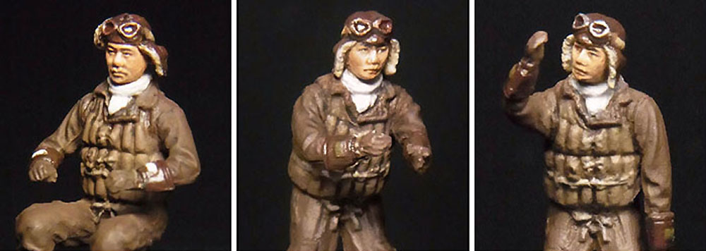 日本海軍 搭乗員セット プラモデル (ハセガワ 1/72 エアクラフト イン アクション No.X72-16) 商品画像_2