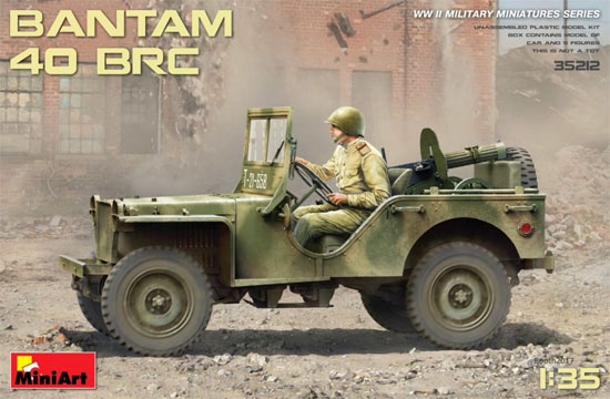 バンタム 40 BRC プラモデル (ミニアート 1/35 WW2 ミリタリーミニチュア No.35212) 商品画像