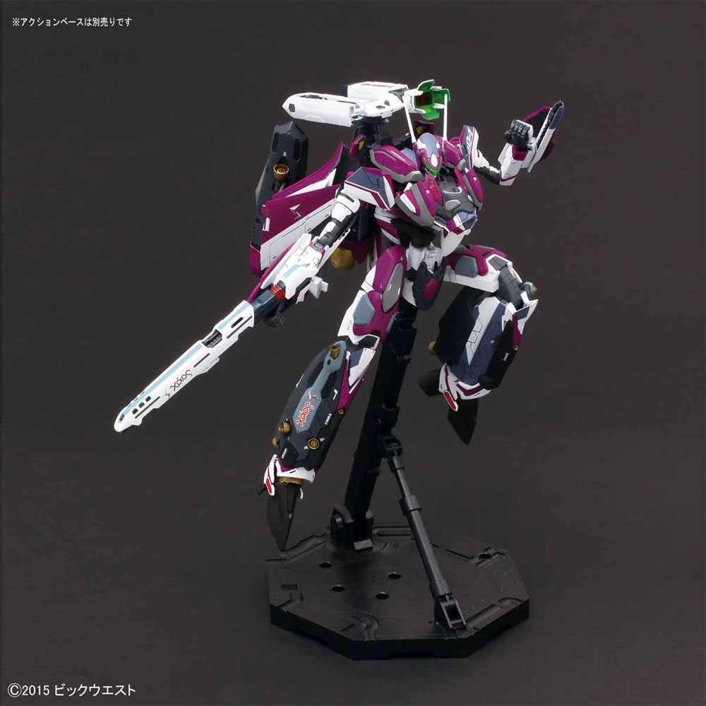 VF-31C スーパージークフリード (ミラージュ・ファリーナ・ジーナス機) プラモデル (バンダイ マクロスΔ （マクロスデルタ） No.010) 商品画像_4