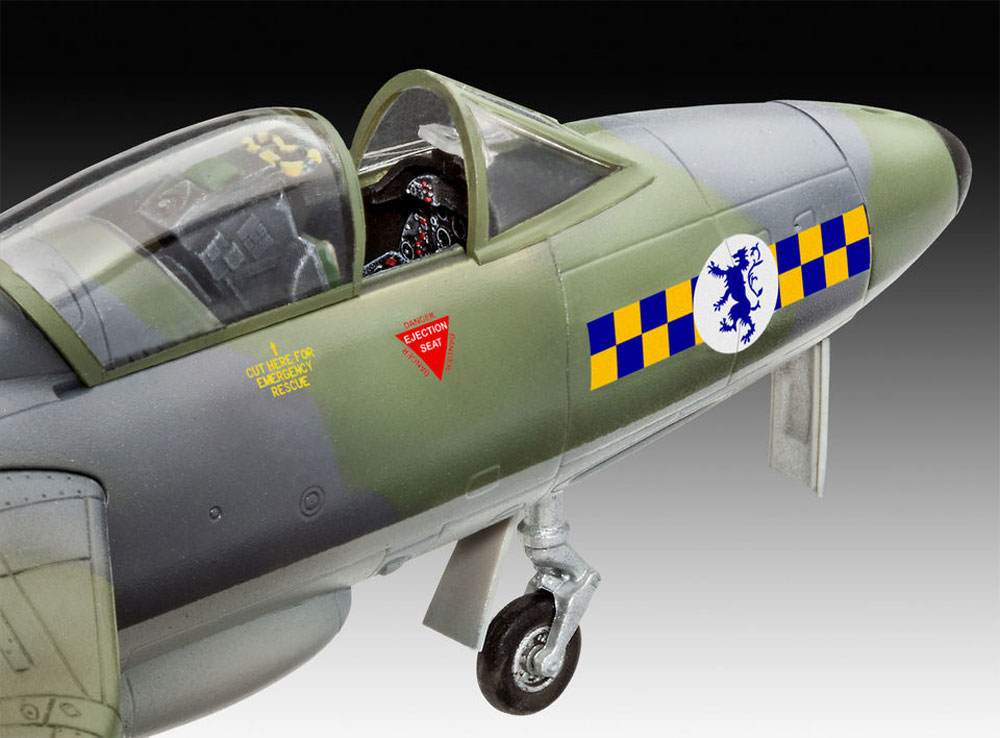 ホーカー ハンター FGA.9 プラモデル (レベル 1/72 Aircraft No.03908) 商品画像_3