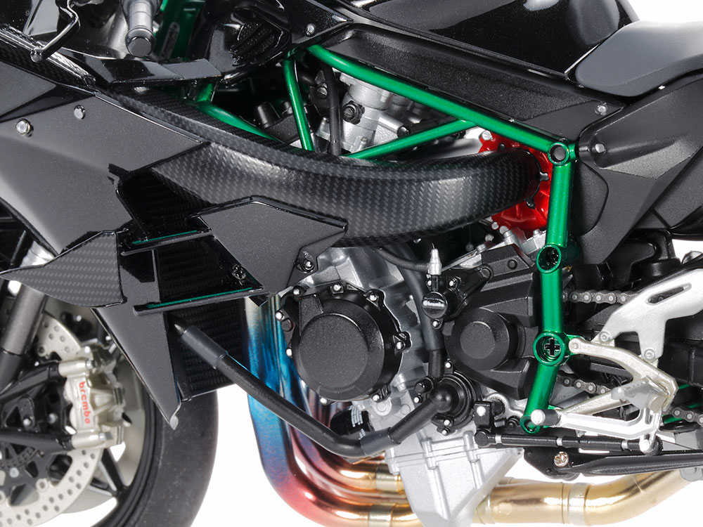 カワサキ Ninja H2R 完成品 (タミヤ マスターワーク コレクション No.21160) 商品画像_4