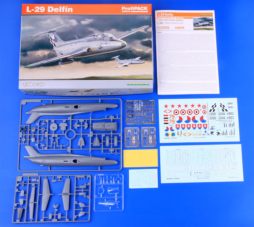 アエロ L-29 デルフィン プラモデル (エデュアルド 1/48 プロフィパック No.8099) 商品画像_1