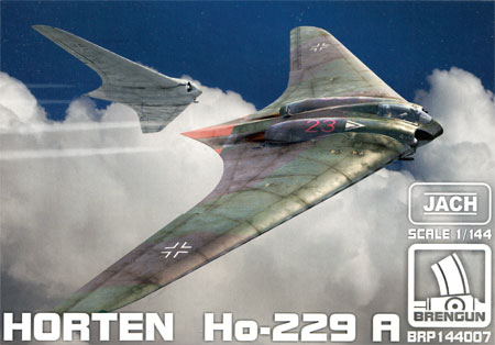 ホルテン Ho-229A プラモデル (ブレンガン 1/144 Plastic kits (プラスチックキット) No.BRP144007) 商品画像