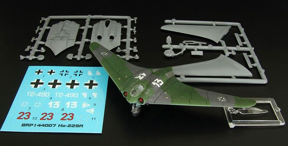 ホルテン Ho-229A プラモデル (ブレンガン 1/144 Plastic kits (プラスチックキット) No.BRP144007) 商品画像_1