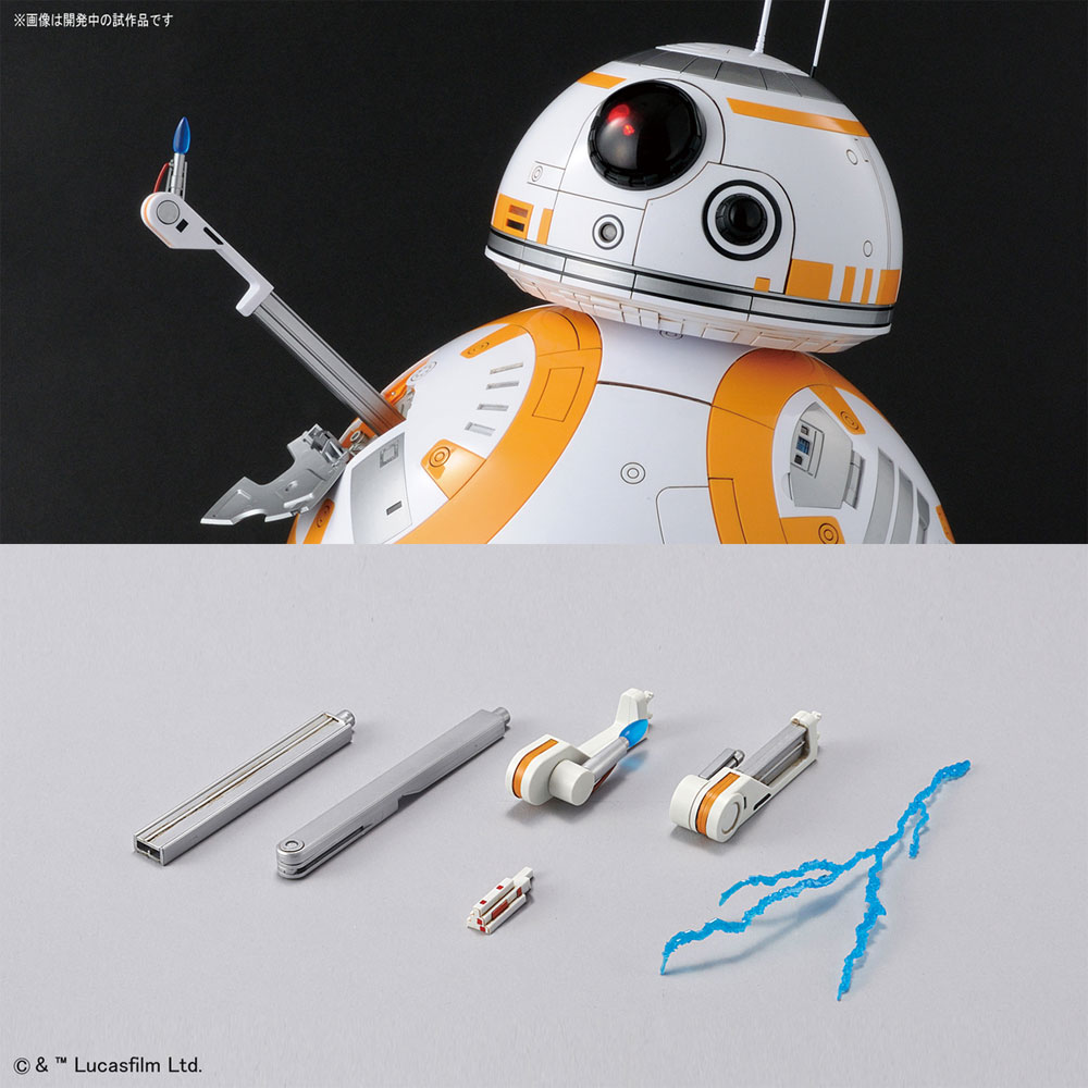 BB-8 グロスフィニッシュ プラモデル (バンダイ スターウォーズ No.0227476) 商品画像_4