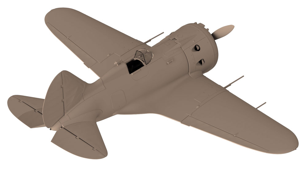 ポリカルポフ I-16 タイプ28 プラモデル (ICM 1/32 エアクラフト No.32002) 商品画像_3