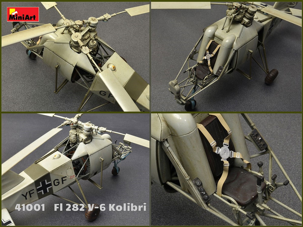 FL282 V-6 コリブリ プラモデル (ミニアート エアクラフトミニチュアシリーズ No.41001) 商品画像_4