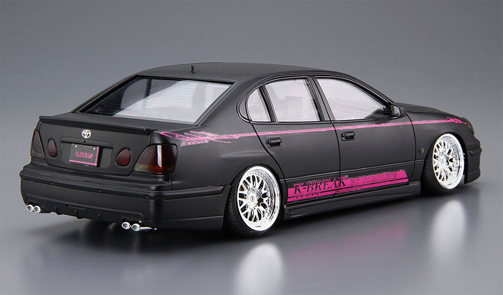 K-BREAK プラチナム JZS161 アリスト '00 （トヨタ) プラモデル (アオシマ 1/24 ザ・チューンドカー No.049) 商品画像_3