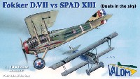 バロムモデル 1/144 エアクラフト フォッカー D.7 vs スパッド13 (4機セット)