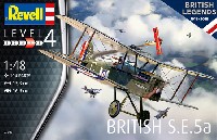 レベル 1/48 飛行機モデル イギリス S.E.5a