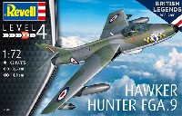 レベル 1/72 Aircraft ホーカー ハンター FGA.9