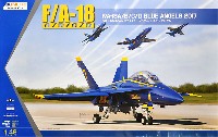 キネティック 1/48 エアクラフト プラモデル F/A-18A/B/C/D ホーネット ブルーエンジェルス 2017年