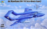 トランペッター 1/48 エアクラフト プラモデル デ・ハビランド DH.110 シービクセン FAW.2