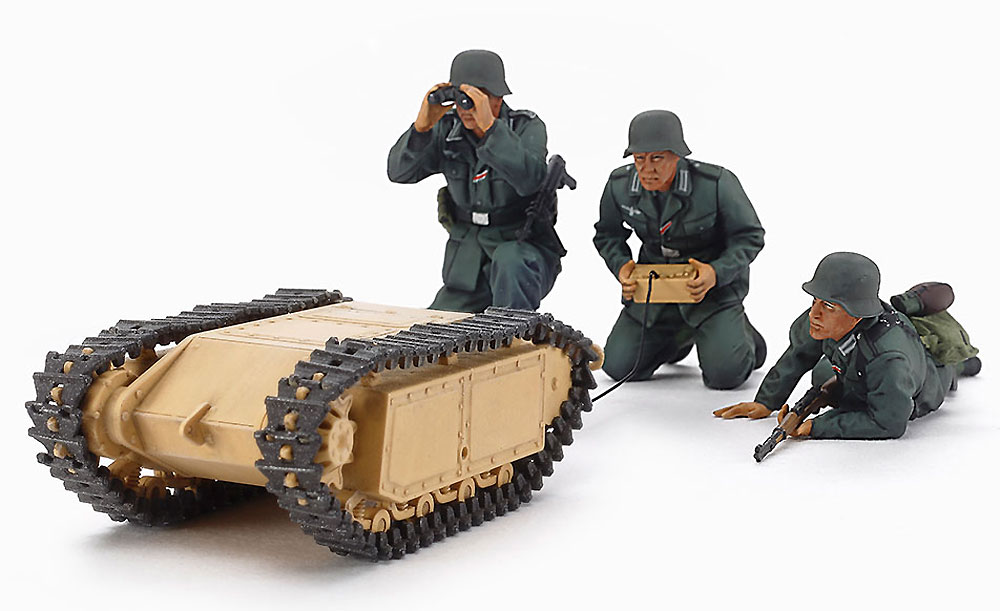 ドイツ 突撃工兵チーム ゴリアテセット プラモデル (タミヤ 1/35 ミリタリーミニチュアシリーズ No.357) 商品画像_2