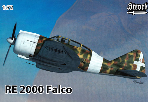 レジアーネ Re.2000 ファルコ プラモデル (ソード 1/72 エアクラフト プラモデル No.72111) 商品画像