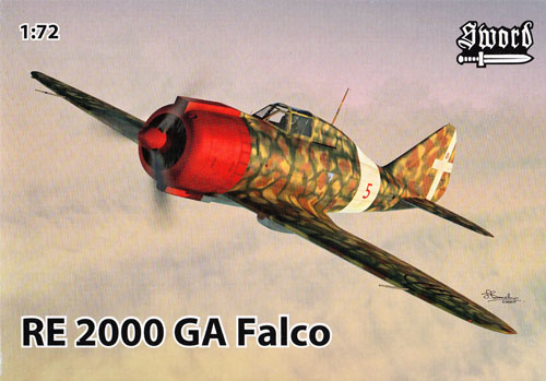 レジアーネ Re.2000GA ファルコ プラモデル (ソード 1/72 エアクラフト No.72112) 商品画像