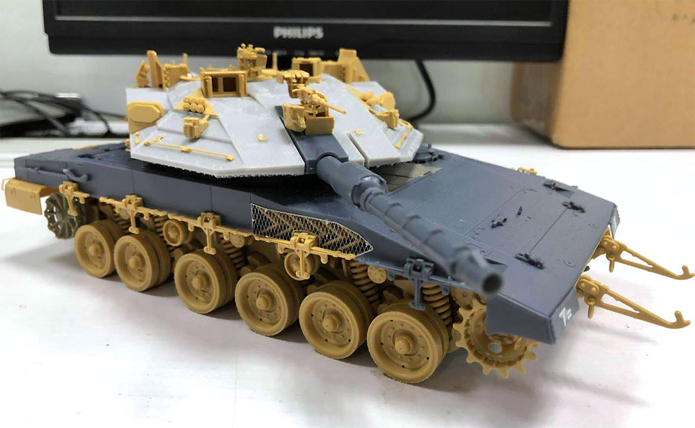 イスラエル 主力戦車 メルカバ Mk.4M w/トロフィー APS プラモデル (MENG-MODEL 1/35 ティラノサウルス シリーズ No.TS-036) 商品画像_2