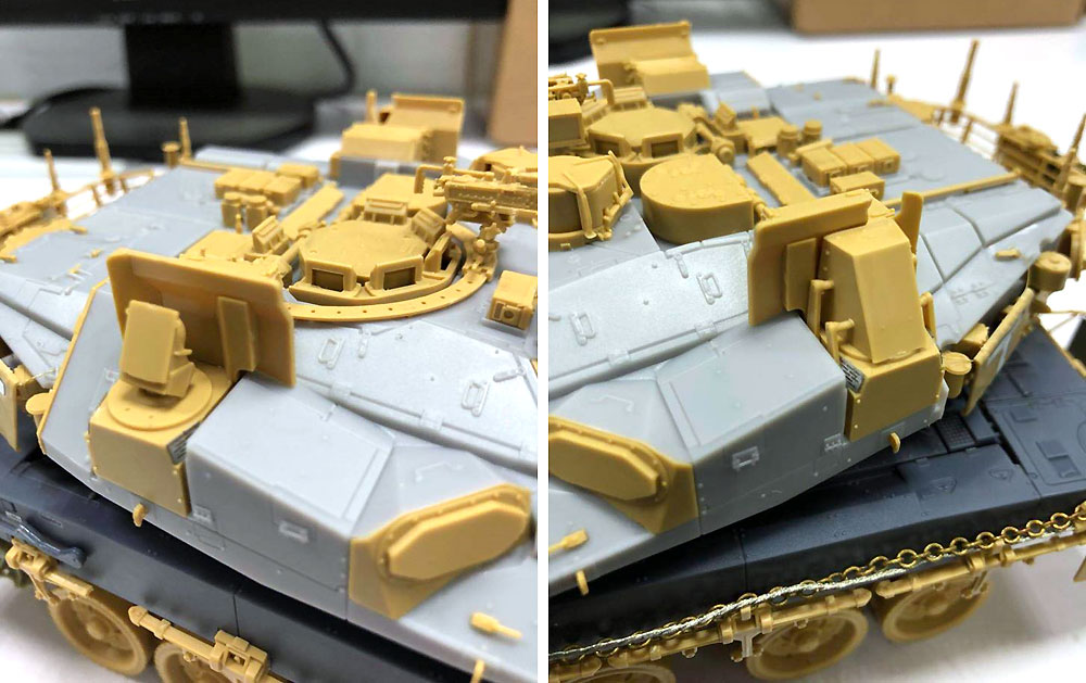 イスラエル 主力戦車 メルカバ Mk.4M w/トロフィー APS プラモデル (MENG-MODEL 1/35 ティラノサウルス シリーズ No.TS-036) 商品画像_3