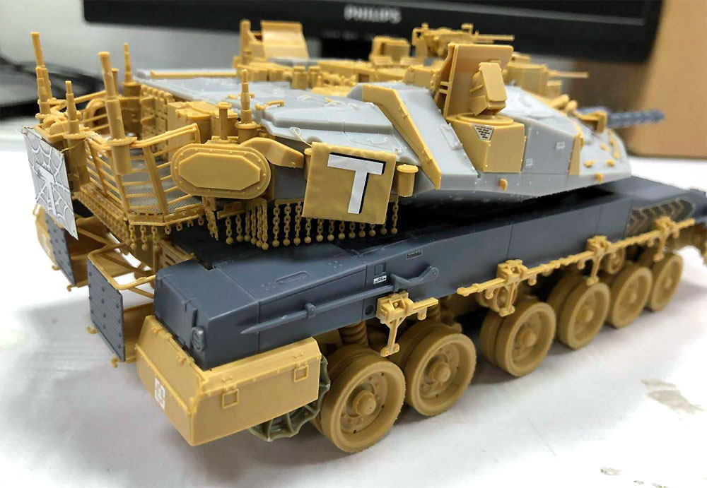 イスラエル 主力戦車 メルカバ Mk.4M w/トロフィー APS プラモデル (MENG-MODEL 1/35 ティラノサウルス シリーズ No.TS-036) 商品画像_4