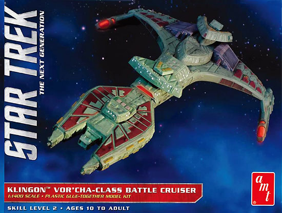 クリンゴン ヴォルチャ級 バトルクルーザー プラモデル (amt スタートレック（STAR TREK）シリーズ No.AMT1027/12) 商品画像