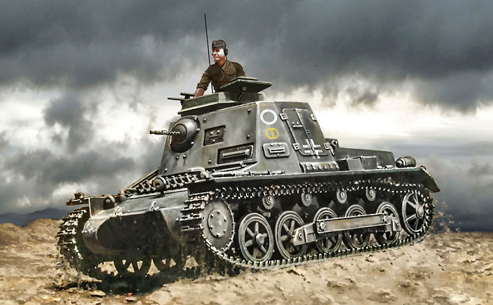 Sd.Kfz.265 1号指揮戦車 プラモデル (イタレリ 1/72 ミリタリーシリーズ No.7072) 商品画像_4