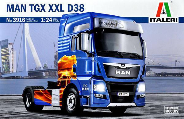 イタレリ MAN TGX XXL D38 トラクターヘッド 1/24 トラックシリーズ