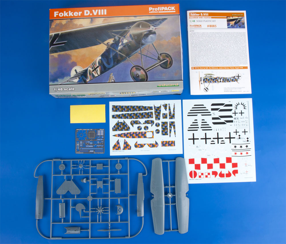 フォッカー D.8 プラモデル (エデュアルド 1/48 プロフィパック No.8085) 商品画像_1