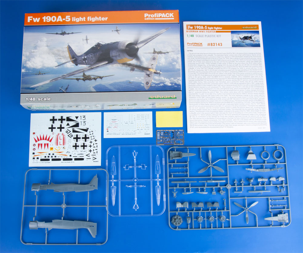 フォッケウルフ Fw190A-5 軽武装型 プラモデル (エデュアルド 1/48 プロフィパック No.82143) 商品画像_1