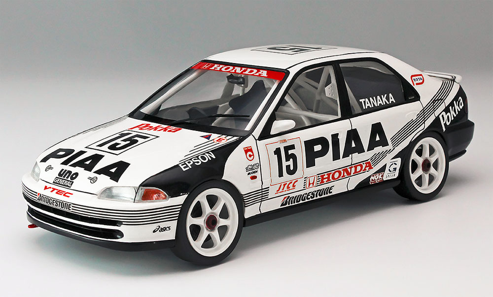 JTCC PIAA シビック プラモデル (ハセガワ 1/24 自動車 限定生産 No.20334) 商品画像_3