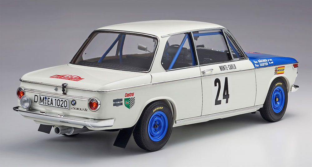 BMW 2002 ti 1969 モンテカルロラリー プラモデル (ハセガワ 1/24 自動車 限定生産 No.20332) 商品画像_4