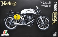 イタレリ 1/9 モーターサイクル ノートン マンクス 500cc 1951