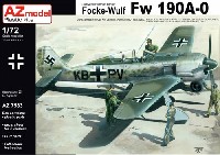 AZ model 1/72 エアクラフト シリーズ フォッケウルフ Fw190A-0